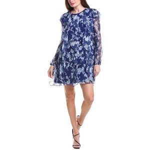 carolina herrera blue sequin dress Paillette-embellished knitted gown - navy